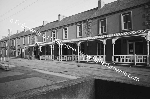 CENTRAL HOTEL  FRONT AND VERANDAH